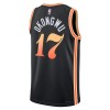 Maillot Basket Homme Atlanta Hawks Onyeka Okongwu 20 2022-23 Nike City Edition Noir Swingman